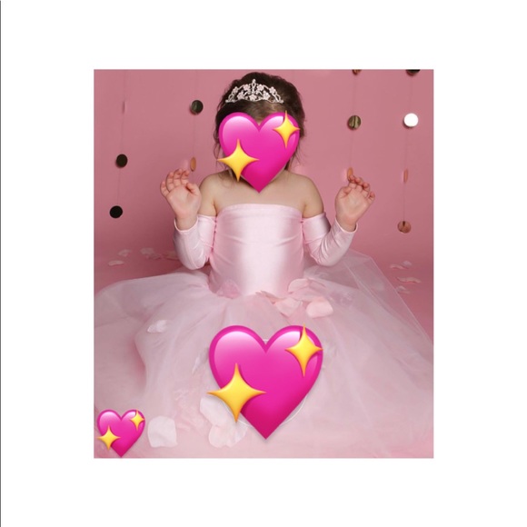 KIDS TULLE STRAPLESS DRESS - Picture 3 of 5